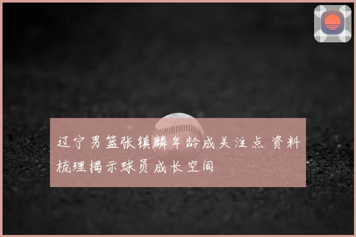 辽宁男篮张镇麟年龄成关注点 资料梳理揭示球员成长空间