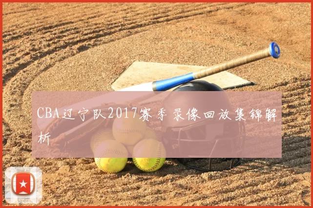 CBA辽宁队2017赛季录像回放集锦解析